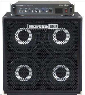 Hartke rental bass amp cabinet